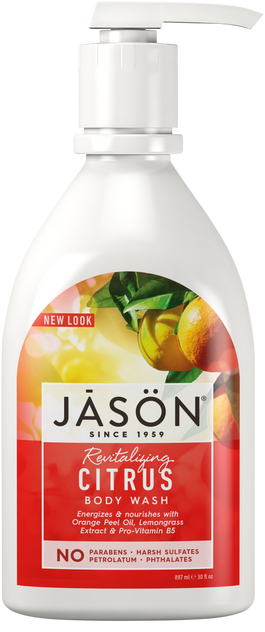 Jason Revitalizing Citrus Pure Natural Body Wash 900ml