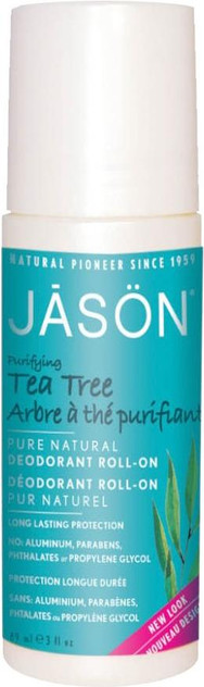 Jason Purifying Tea Tree Pure Natural Deodorant Roll On 85g