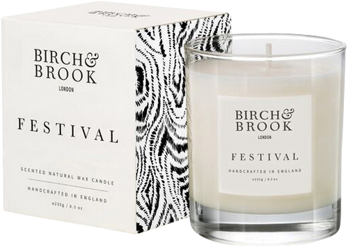 Birch & Brook Festival Candle