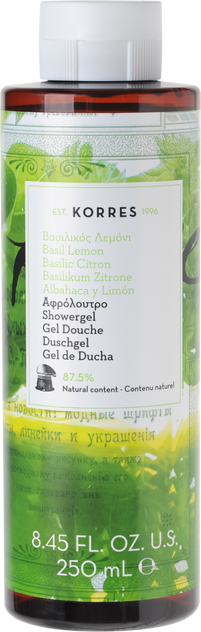 Korres Basil Lemon Showergel - 250ml