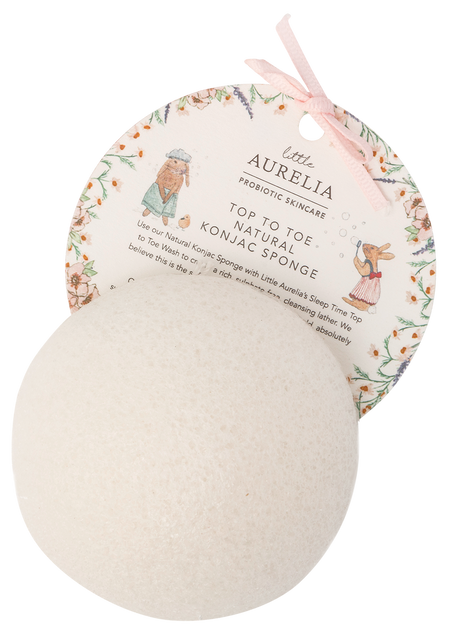 Aurelia Top to Toe Natural Konjac Sponge