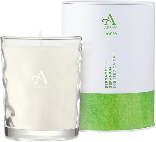 Arran Sense of Scotland Bergamot & Geranium Candle 35cl