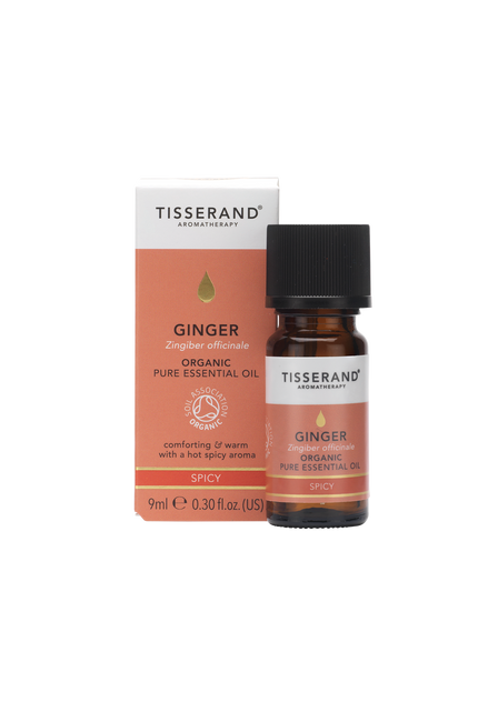 Tisserand Aromatherapy Ginger Organic Essential Oil 9ml