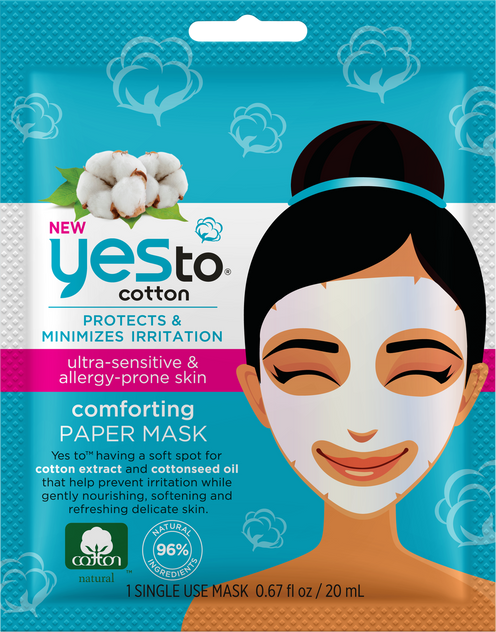 Yes to Cotton Comforting Paper Mask