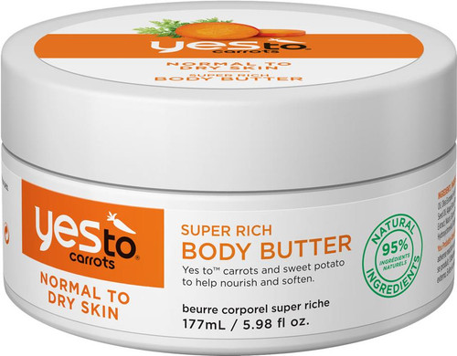 Yes To Carrots Super Rich Body Butter 177ml
