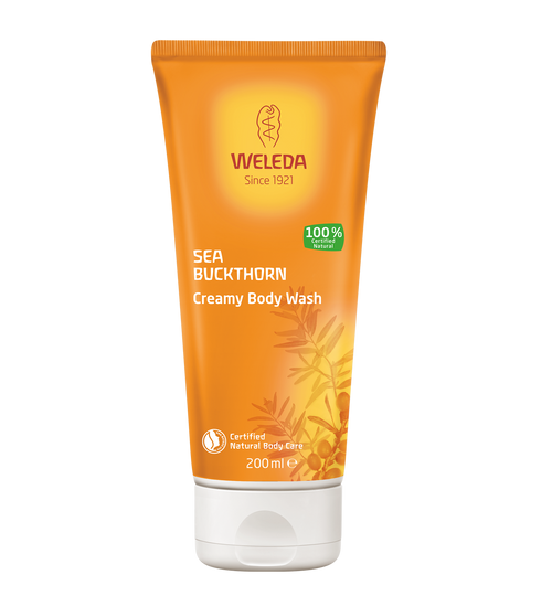 Weleda Sea Buckthorn Creamy Body Wash 200ml