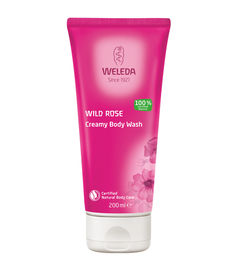 Weleda Wild Rose Creamy Body Wash 200ml
