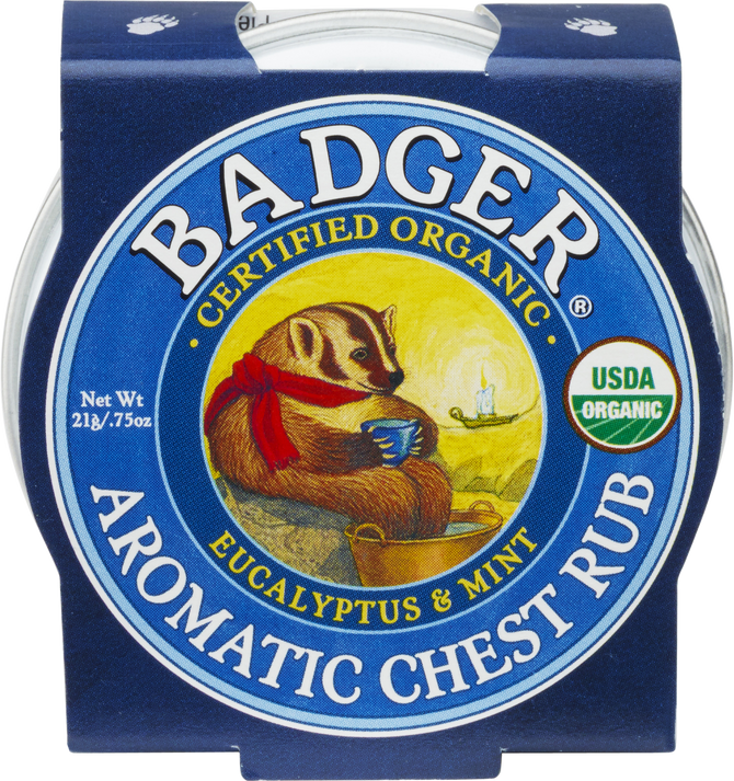 Badger Balm Aromatic Chest Rub 21g
