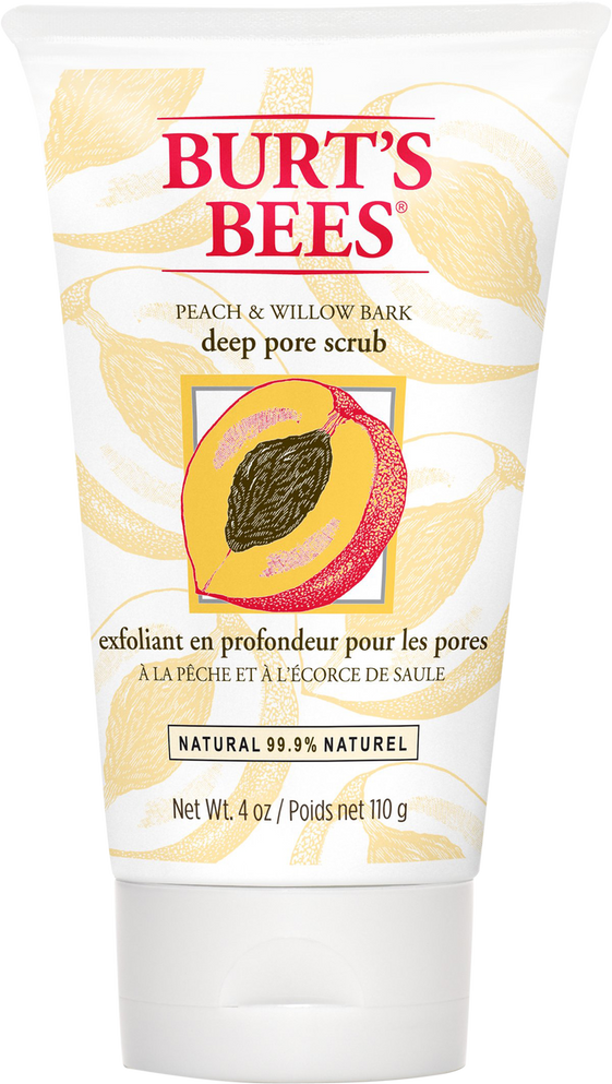 Burt's Bees Peach & Willowbark Deep Pore Scrub 114g