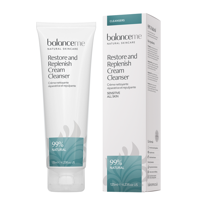 Balance Me Restore and Replenish Cream Cleanser 125ml