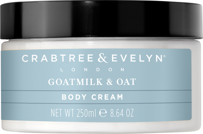 Crabtree & Evelyn Goatmilk & Oat Body Cream - 250ml