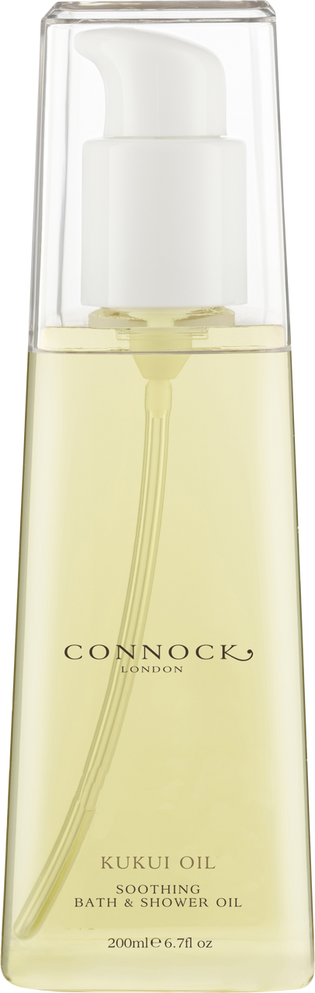 Connock London Kukui Oil Soothing Bath & Shower Oil - 200ml