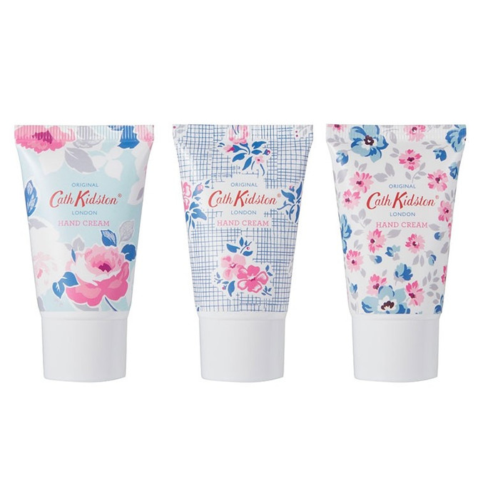 Cath Kidston Wild Rose & Quince Hand Cream Trio 3 x 30ml