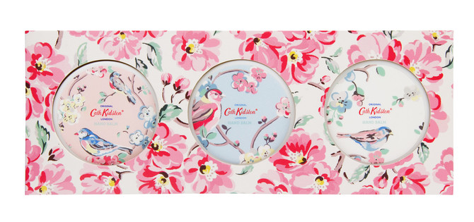 Cath Kidston Blossom Birds Hand Balm Trio
