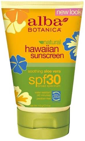 Alba Botanica Natural Hawaiian Aloe Vera Sunscreen SPF 30 118ml