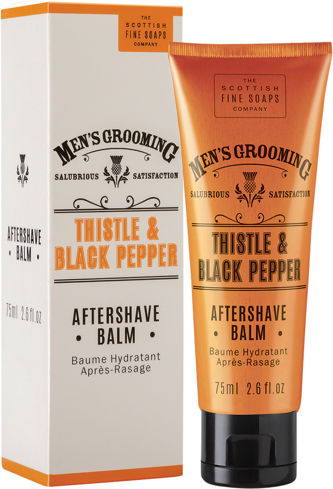 Scottish Fine Soaps Men's Grooming Aftershave Balm - 75ml
