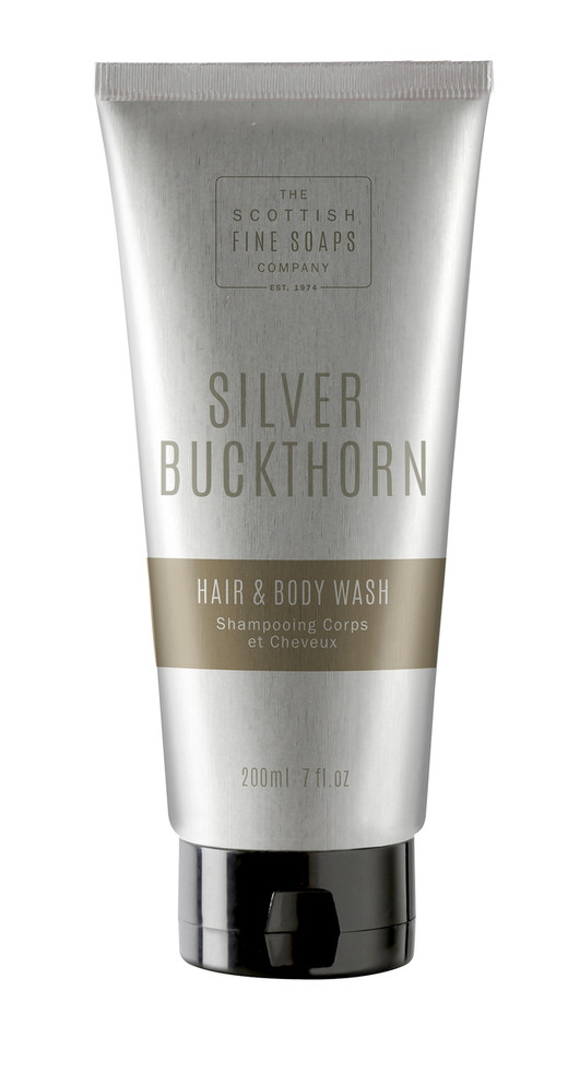 Scottish Fine Soaps Silver Buckthorn Hair & Body Wash 200ml