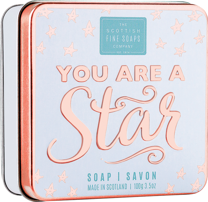 Scottish Fine Soaps You Are a Star Soap in a Tin 100g
