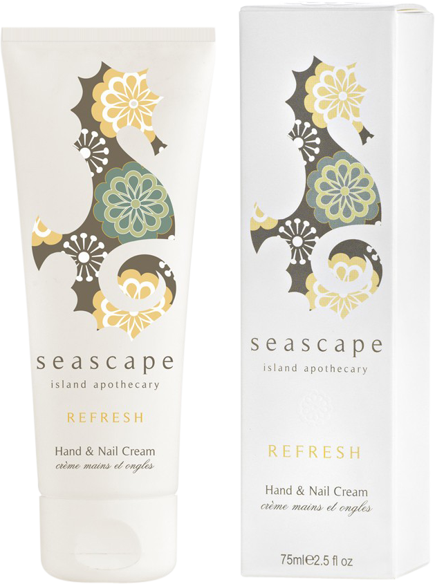 Seascape Island Apothecary Refresh Hand & Nail Cream - 75ml