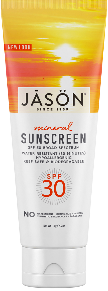 Jason Mineral Natural Sunscreen SPF 30 113g