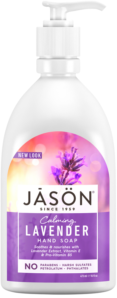 Jason Calming Lavender Pure Natural Hand Soap 480ml