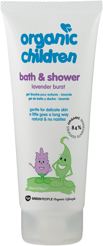 Green People Organic Children Bath & Shower Lavender Burst - 200ml