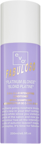 Evo Fabuloso Platinum Blonde Colour Intensifying Conditioner - 250ml
