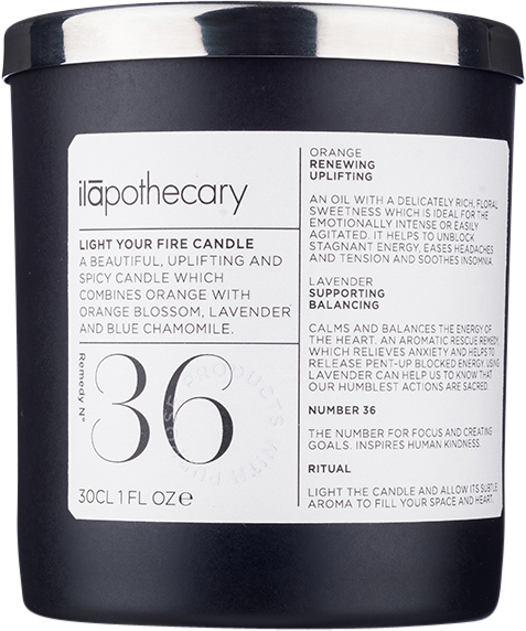 ilapothecary Formula No. 36: Light Your Fire Candle