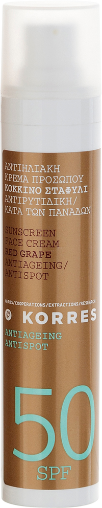 Korres Red Grape Antispot Face Cream SPF50 - 50ml