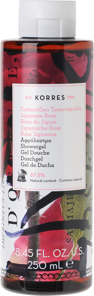 Korres Japanese Rose Showergel - 250ml