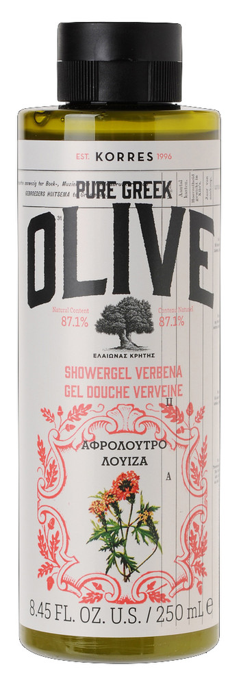 Korres Pure Greek Olive Verbena Showergel 250ml