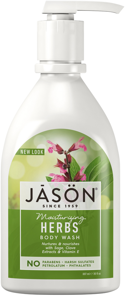 Jason Moisturizing Herbs Pure Natural Body Wash 900ml