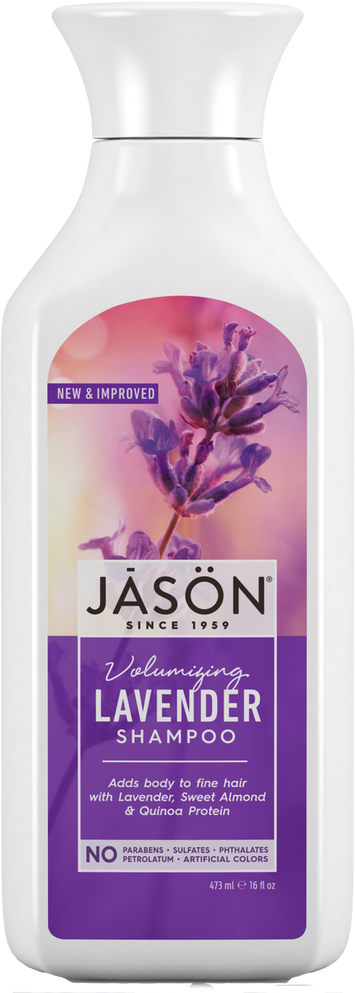 Jason Organic Volumizing Lavender Pure Natural Shampoo 473ml