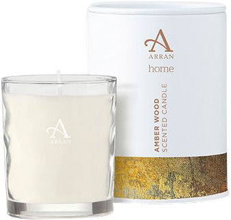 Arran Sense of Scotland Amberwood Travel Candle 8cl