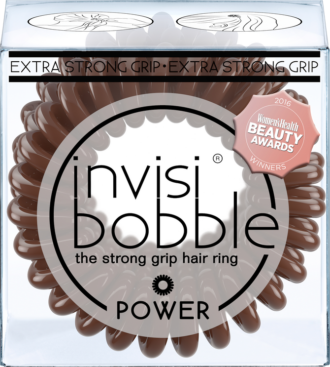 invisibobble POWER Pretzel Brown