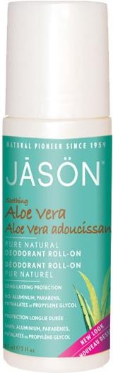 Jason Soothing Aloe Vera Pure Natural Deodorant Roll On 85g
