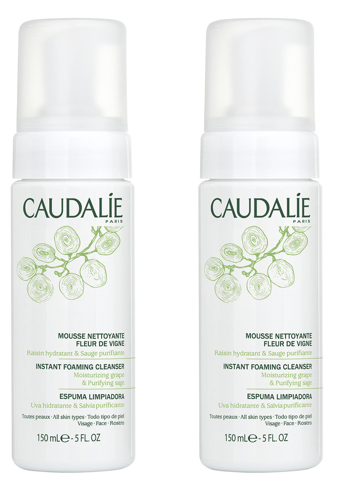 Caudalie Instant Foaming Cleanser Duo