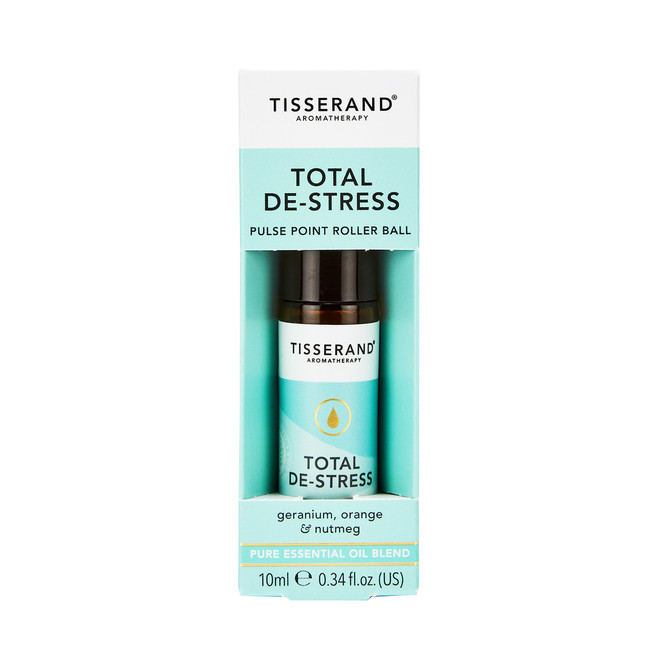 Tisserand Aromatherapy Total De-Stress Pulse Point Roller Ball 10ml