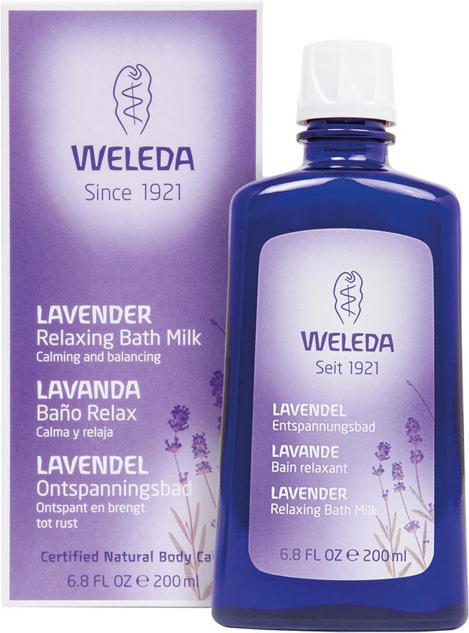 Weleda Lavender Relaxing Bath Milk 200ml