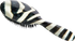 Rock & Ruddle Zebra Hairbrush