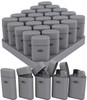 Swag-Supply - Custom MK Avalon Electronic Touch Lighter w/ Flip Cap, Gray, 25pk/Tray, 150pc/Case