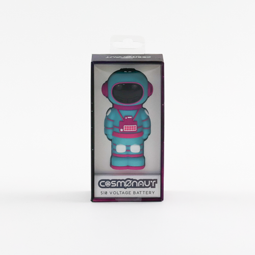 cosmonaut vape battery Cosmonaut 500mAh Variable Voltage 510 Battery, 12 Unit POP Display,  Assorted Colors