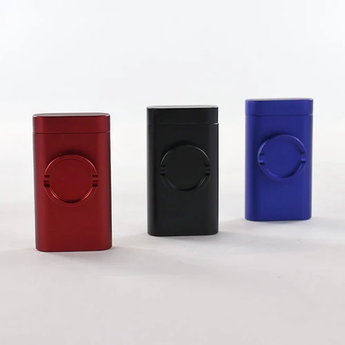 Swag-Supply - CUSTOM Metal Dugout with 30mm Grinder, Assorted Colors (Generated with AI which can make mistakes)