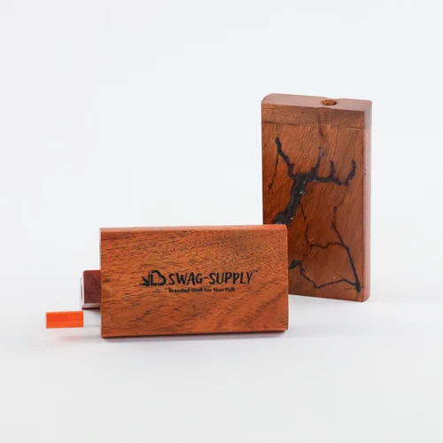 Custom 4" Rustic Wooden Dugout with 1 Hitter