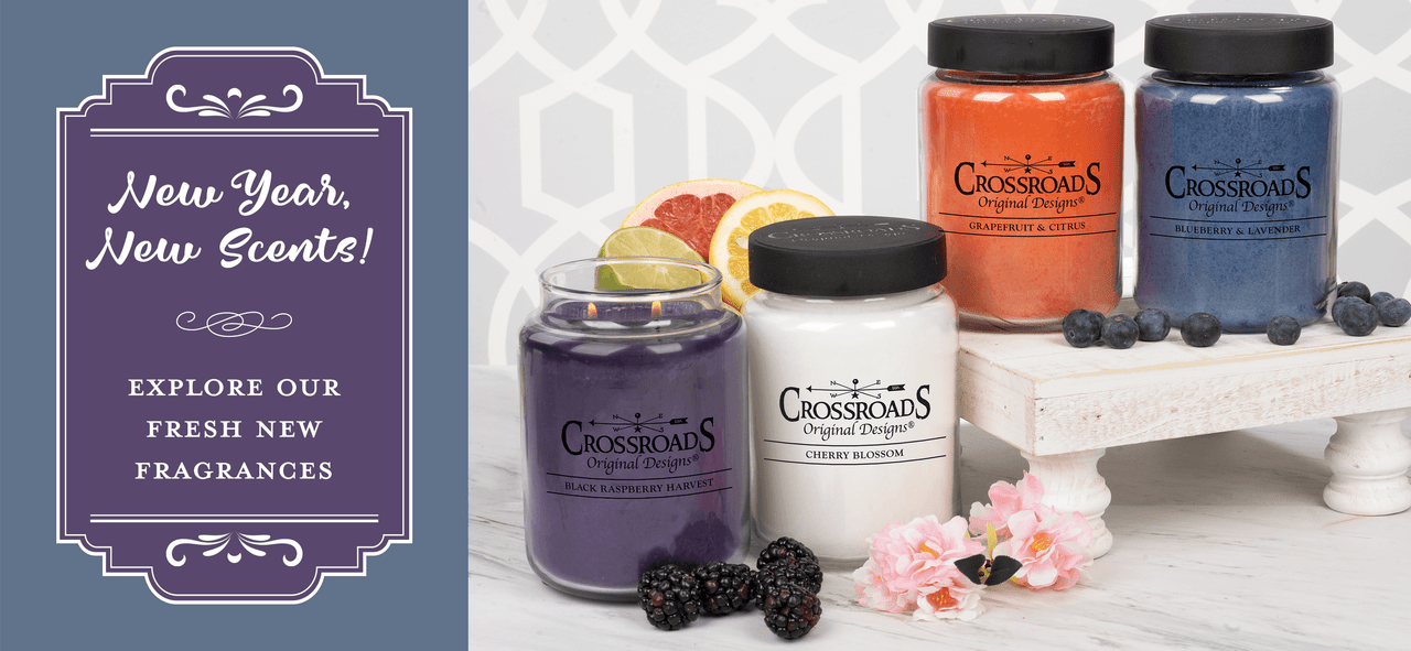 Blueberry Cobbler Candle - Crossroads Blueberry Market