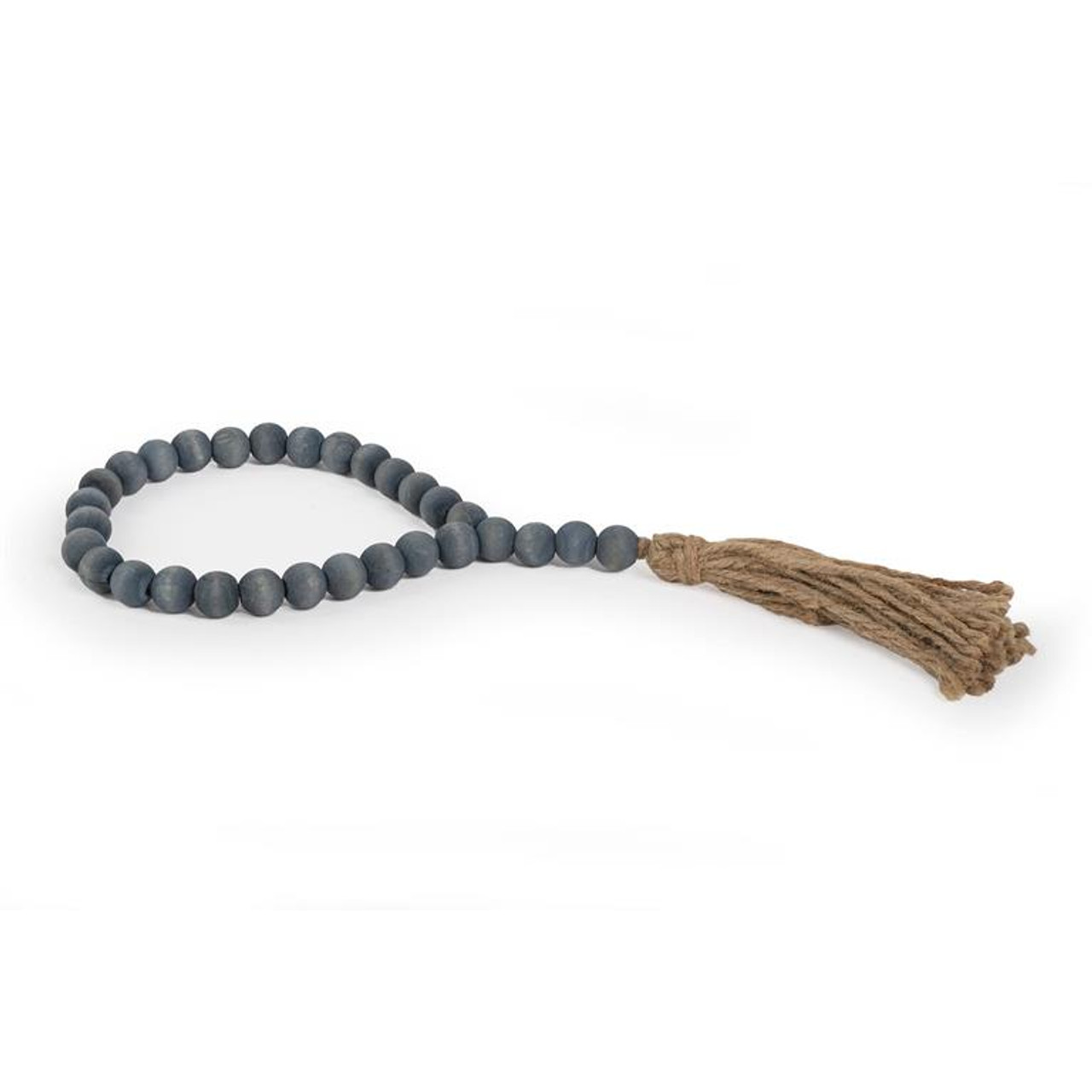 Wooden Candle Beads - Navy