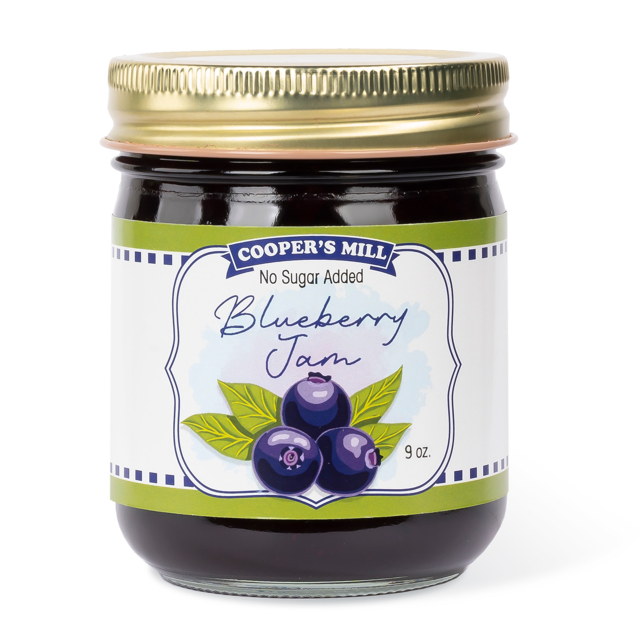 No Sugar Added Blueberry Jam | Cooper's Mill