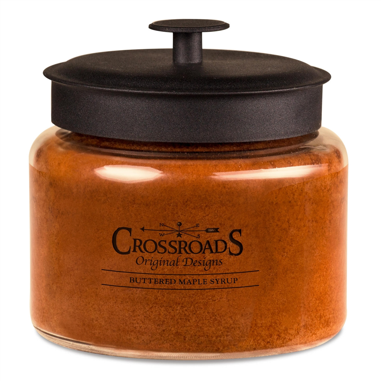 Crossroads Buttered Maple Syrup香りつきmulti-wick Candle， 64oz＿