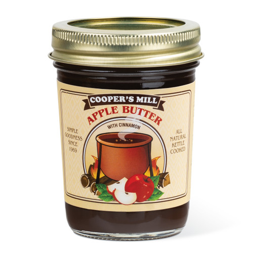 Apple Butter (With Sugar, With Cinnamon) - Half Pint