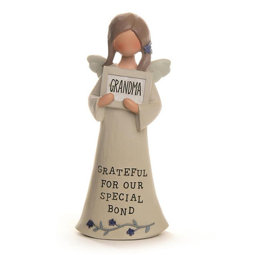 "Grateful For Our Special Bond" Grandma Angel - Resin Figurine "Grateful For Our Special Bond" Grandma Angel - Resin Figurine